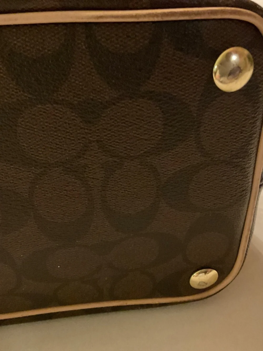 Coach F26184 Signature Peyton Cora Domed Satchel bag - Picture 5 of 12